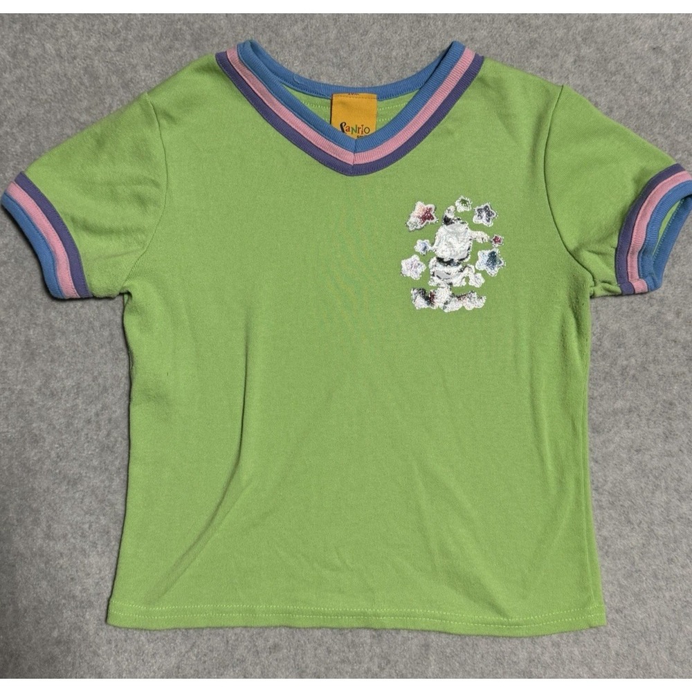 Vintage Sanrio Smiles Shirt Hello Kitty Pochacco Youth XL Made in USA